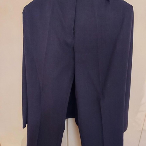 Attrattivo summer suit like new, set jacket L trousers XL dark blue