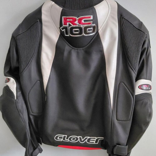 Clover RC 100 motorcycle jacket like new, size L