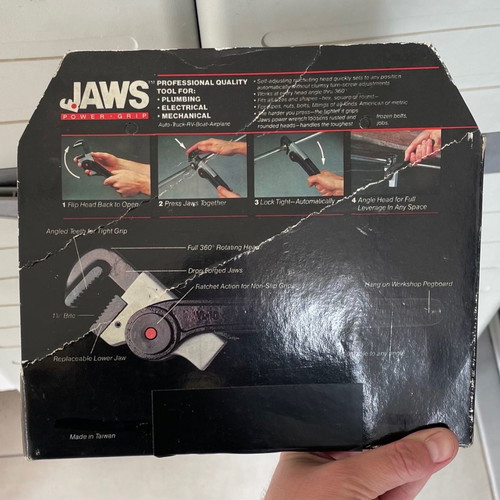 Power Grip Jaws new 10-inch adjustable tool