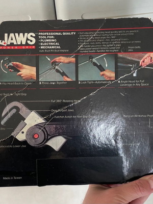 Power Grip Jaws new 10-inch adjustable tool