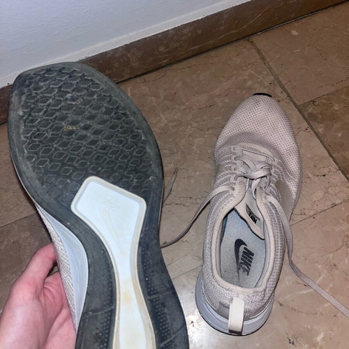 Nike women's beige athletic shoes like new, size 40