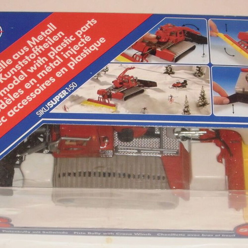 Siku metal 1:50 scale snow track crawler vehicle (Ratrak)