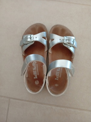 Lelli Kelly silver sandals size 29 used