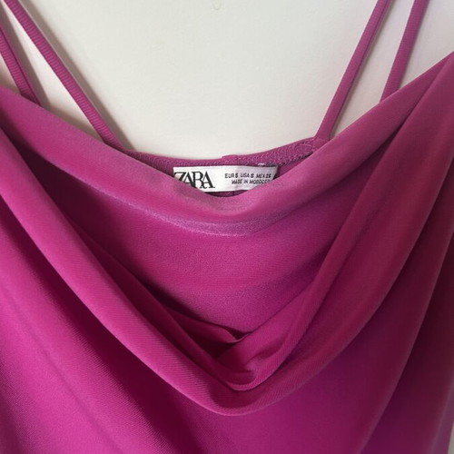 Zara fuchsia dress, small, like new
