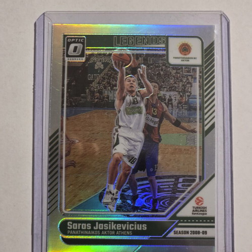 Saras Jasikevicius EuroLeague 2024-25 Panini Optic Donruss #169 new