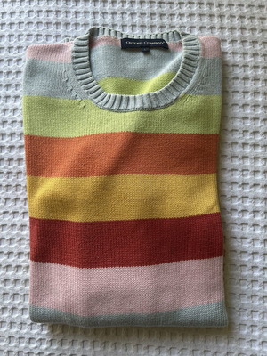 Oxford Company men's sweater, multicolored, size L