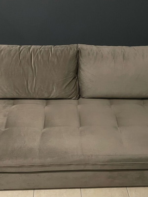 Corner sofa like new with two stools
