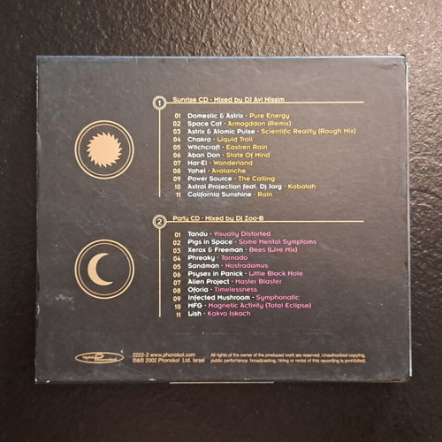 Retro 10 Years of Israeli Trance Vol. 2 double CD Phonokol 2002