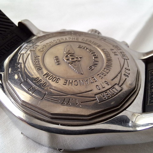 Breitling Super Avenger Chronograph watch like new, full set