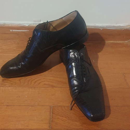 Cesare Paciotti men's shoes size 43 black like new