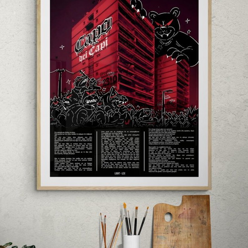 Lex light poster 60/45 cm new