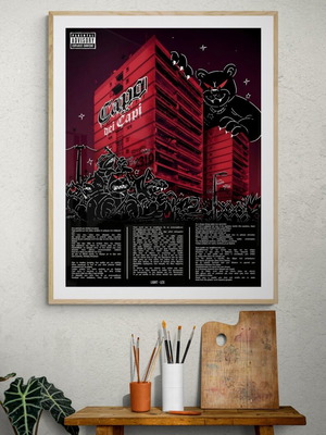 Lex light poster 60/45 cm new