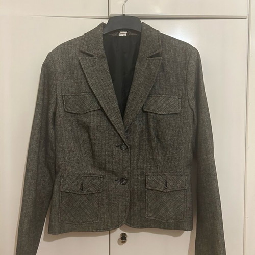 Gray Tailored Jacket like new, size M-L