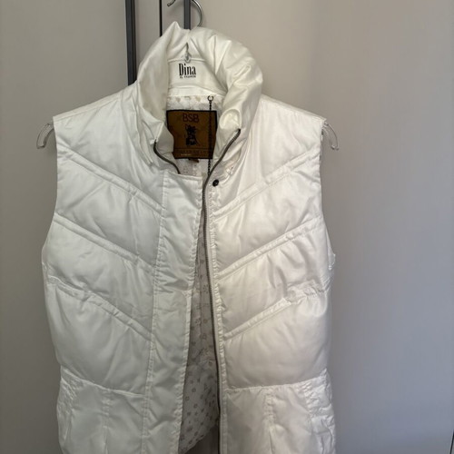 BSB sleeveless vest used, white, size S