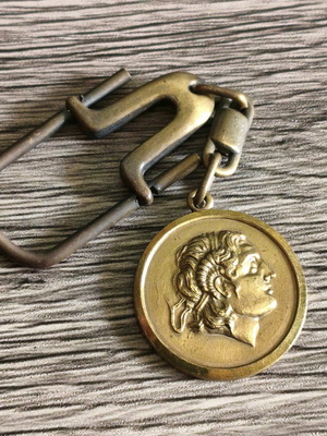 Postal Savings Keychain used with Alexander the Great profile