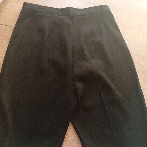 Women's black pants size M like new, waist 72cm