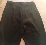 Women's black pants size M like new, waist 72cm