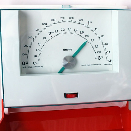 Krups Record Vintage Kitchen Scale 1974 wall-mounted, new, up to 3 kg
