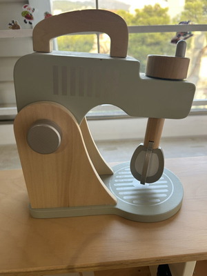 Joueco wooden mixer for kids kitchen like new