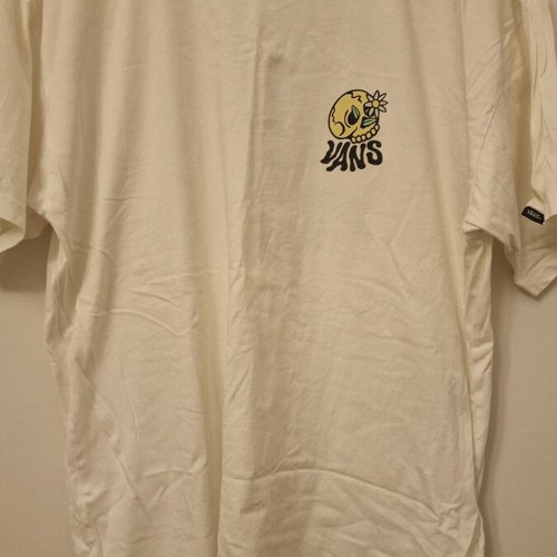 Vans t-shirt like new, size XL, white multicolor