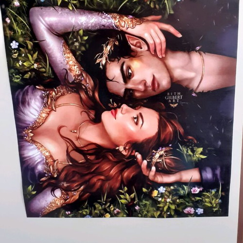 Cardan and Jude poster from The Cruel Prince, The Wicked King, The Queen of Nothing books