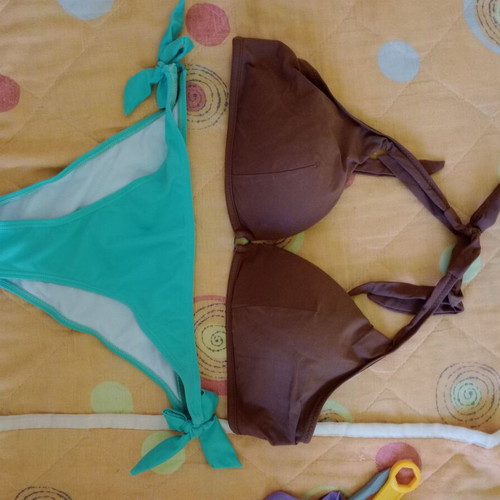 Swimsuit size medium like new, mix&match with veraman bottom