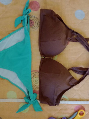 Swimsuit size medium like new, mix&match with veraman bottom