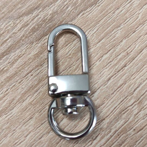 Metal parrot hook 1 cm new, set of 12 pieces