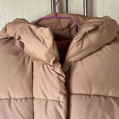 Zara beige jacket with hood for 6-7 years old girls