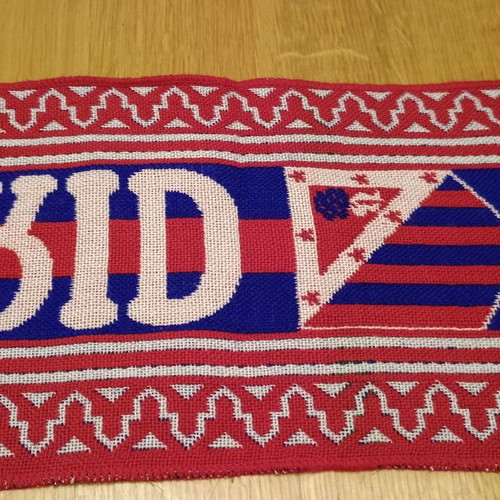 Atletico Madrid scarf 90s new, official product