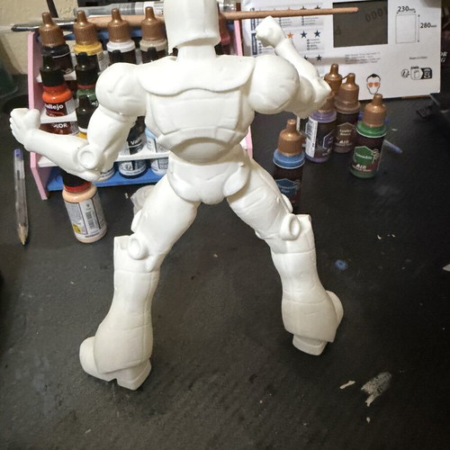 Juohmaru figure new, unpainted, 20 cm with fine details