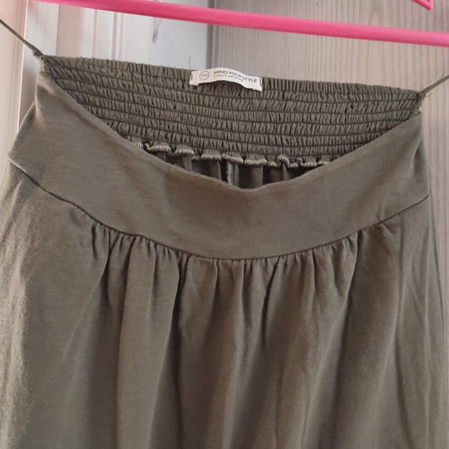 Mindyourstyle maxi cotton skirt with pockets like new, one size