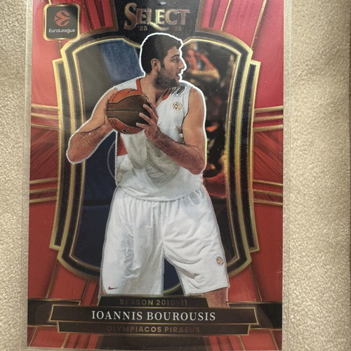 Ioannis Bourousis EuroLeague Prizm and Select bundle new