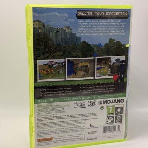 Minecraft Xbox 360 game used