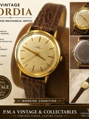 Cordia vintage Swiss made mechanical men's watch