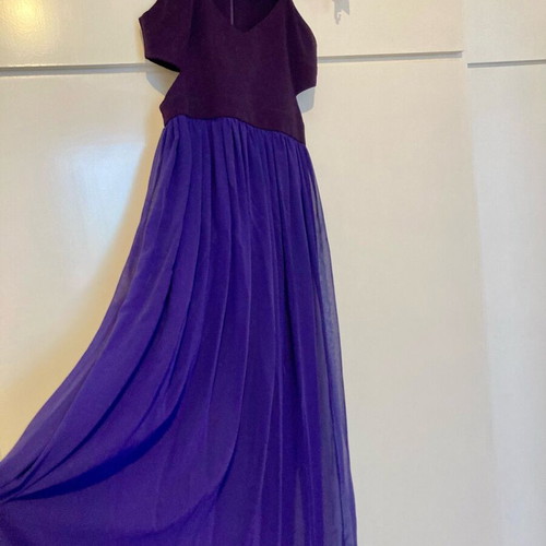 Maxi dress cut out Anna Riska Milk&Honey like new, small, purple