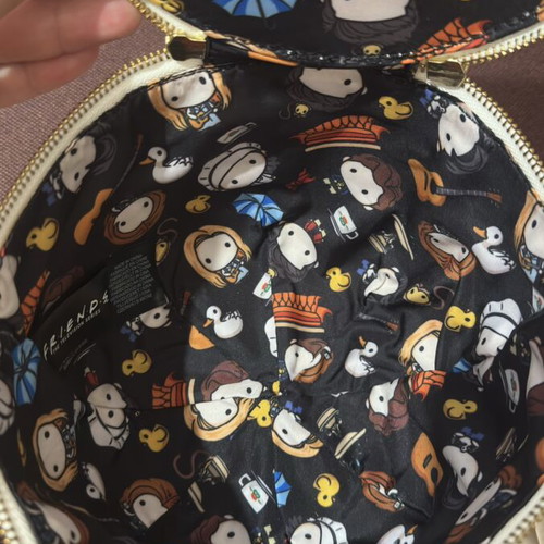 Friends Loungefly Crossbody Bag Cup Shape with Coffee like new