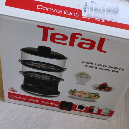 Tefal VC140131 steam cooker like new with rice bowl