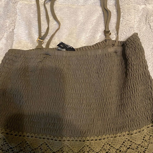Zini long dress like new, khaki