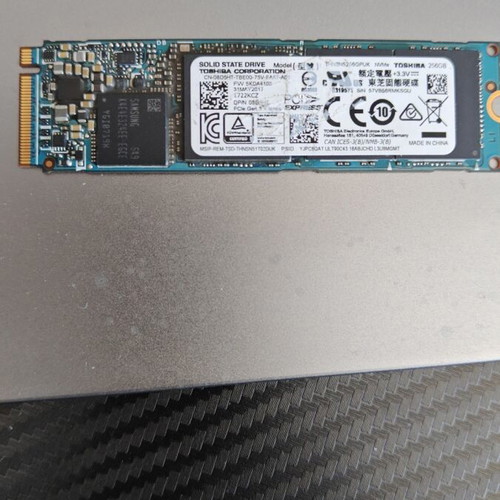 Toshiba 256GB M.2 NVMe SSD PCIe Gen3 x4