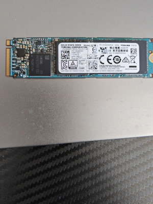 Toshiba 256GB M.2 NVMe SSD PCIe Gen3 x4