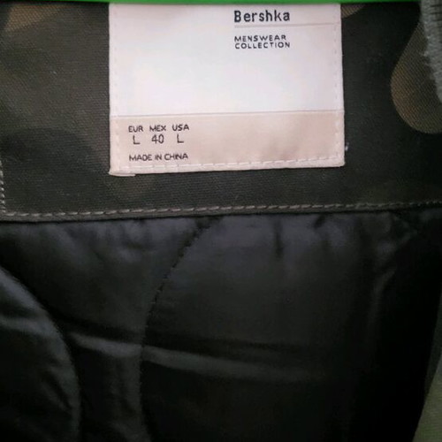 Bershka khaki jacket like new, size L