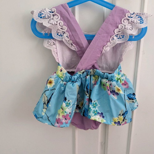 Swimsuit used for 80 cm baby girl, 100% cotton