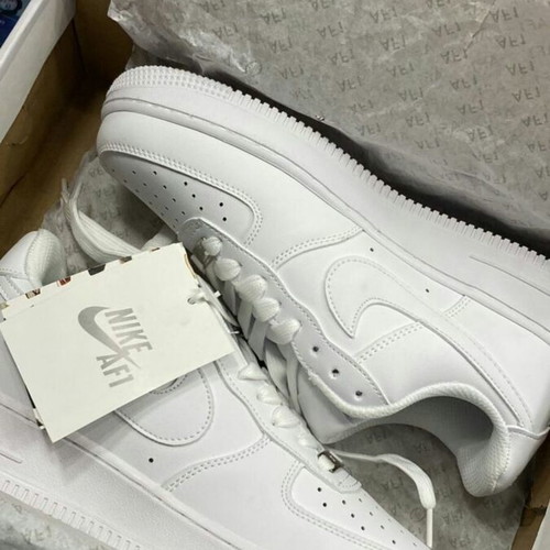 Nike Air Force 1 sneakers, white, size 42