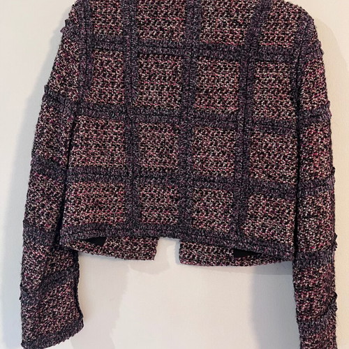 Ermanno Scervino cropped tweed jacket, multicolor