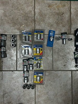 1/2 Socket Wrenches New With Various Sizes