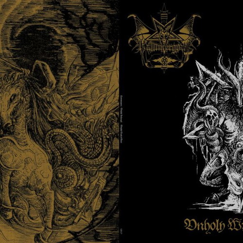 Unholy Wrath of Goat Split Red Vinyl LP new edition