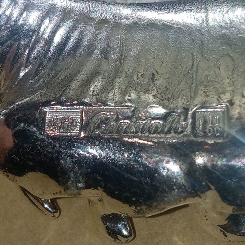 Christofle Silver Plated Shell Shaped Paperweight used
