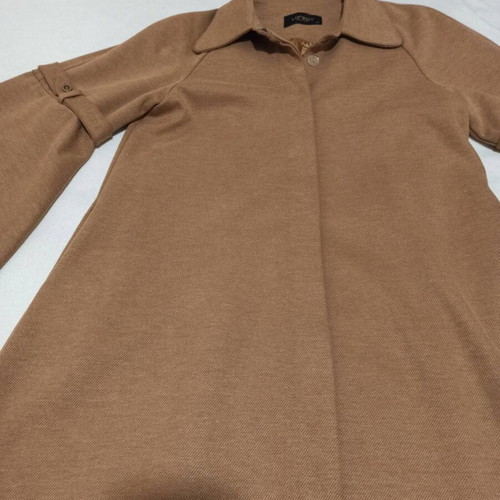 Vintage long coat brown like new, size 44 (L/XL)