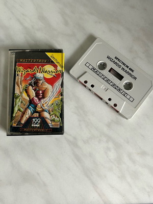 Spectrum Wizards Warrior cassette used in good condition